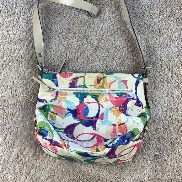 Coach Poppy Signature “C” Hobo Crossbody - Picture 6 of 15